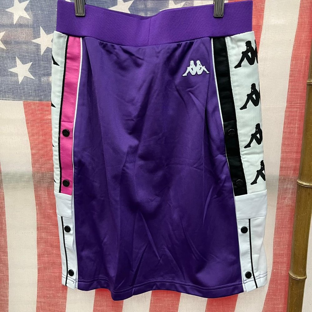 NWT Kappa Women's Purple Skirt Sporty Streetwear